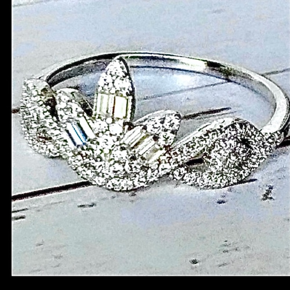 Sterling Silver Princess Ring - Picture 2 of 7